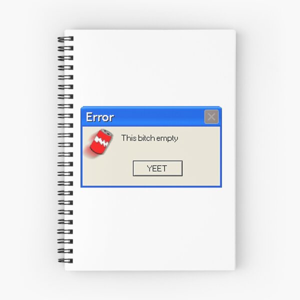 Item preview, YEET windows error designed and sold by dumbvaporwave.