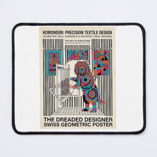 Item preview, Komondor Textile Designer designed and sold by PictoVibe.
