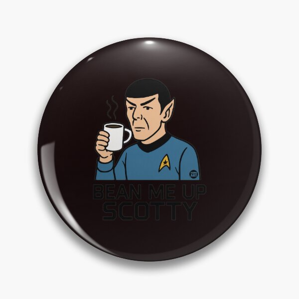 Item preview, Bean Me Up Scotty Spock Coffee designed and sold by ShophiaCrafts.