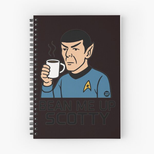 Item preview, Bean Me Up Scotty Spock Coffee  designed and sold by ShophiaCrafts.
