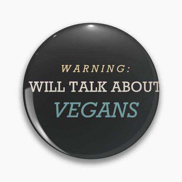 Item preview, Warning: Will Talk About Vegans - Vegan designed and sold by RetroThreadWorks.