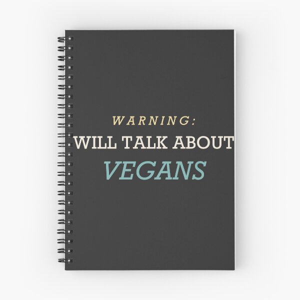 Item preview, Warning: Will Talk About Vegans - Vegan designed and sold by RetroThreadWorks.