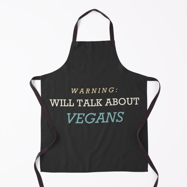Item preview, Warning: Will Talk About Vegans - Vegan designed and sold by RetroThreadWorks.