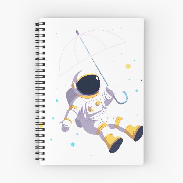 Item preview, Neon Umbrella Astronaut – Floating Through the Stars designed and sold by Alphakenon.