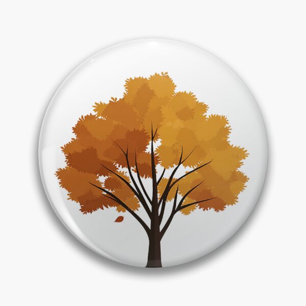 Item preview, Letting Go – Autumn Tree with a Falling Leaf designed and sold by Alphakenon.