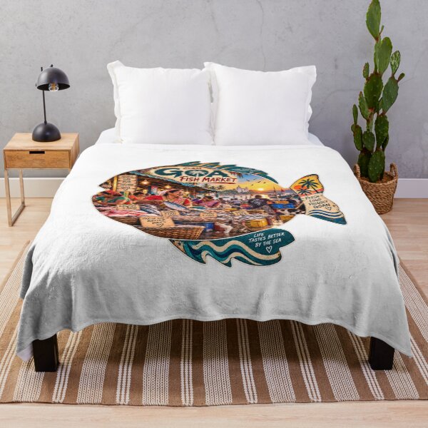 Item preview, Goa Fish Market — 6AM Fresh Catch designed and sold by Goanheartprints.