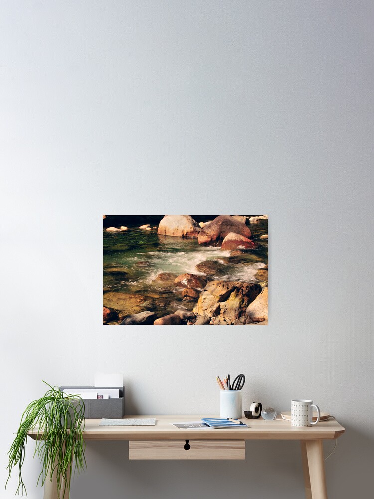 Thumbnail 2 of 3, Poster, River Flow designed and sold by MaluC.