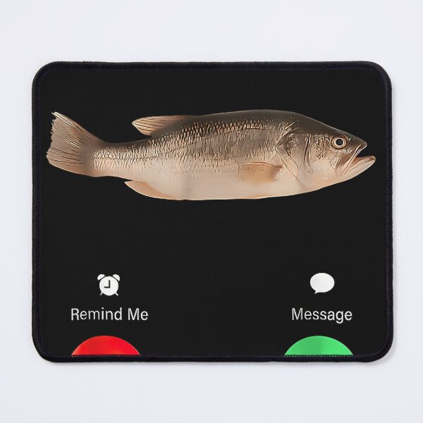 Item preview, Fih Calling Remind Me Message Decline Accept Phone Call Fish designed and sold by clothesNlife.
