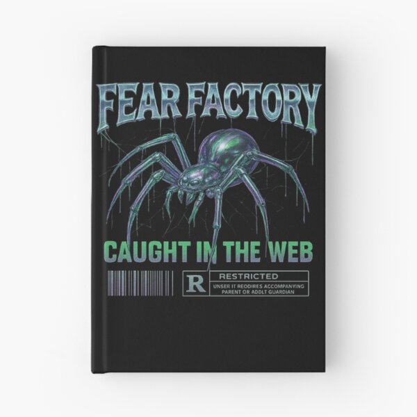 Item preview, Fear Factory – Chrome Spider Cyber Horror Streetwear  designed and sold by sherrillmoser.