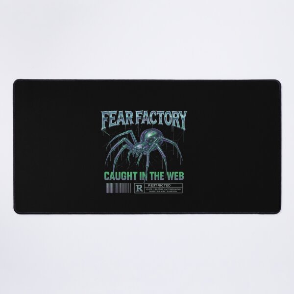 Item preview, Fear Factory – Chrome Spider Cyber Horror Streetwear designed and sold by sherrillmoser.
