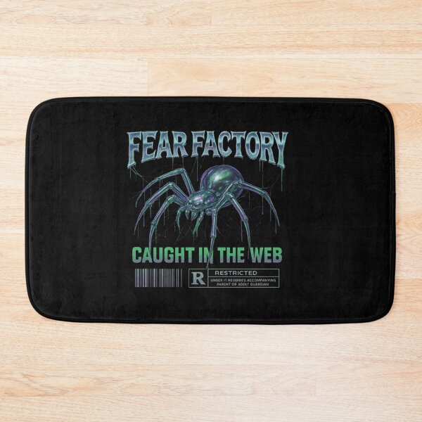 Item preview, Fear Factory – Chrome Spider Cyber Horror Streetwear  designed and sold by sherrillmoser.