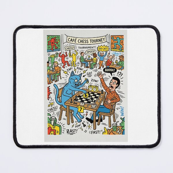 Item preview, Russian Blue Speed Chess designed and sold by PictoVibe.
