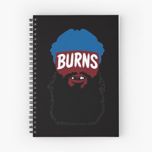 Item preview, BURNS Beard Blue Hair Funny Character  designed and sold by ShophiaCrafts.