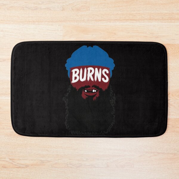 Item preview, BURNS Beard Blue Hair Funny Character  designed and sold by ShophiaCrafts.