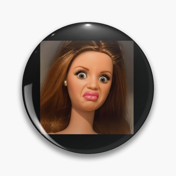 Item preview, Shocked Doll Face Meme Funny Reaction Graphic designed and sold by clothesNlife.
