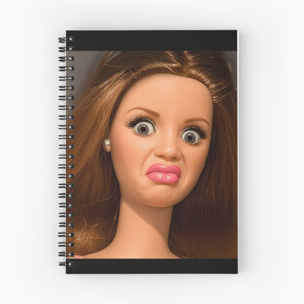 Item preview, Shocked Doll Face Meme Funny Reaction Graphic designed and sold by clothesNlife.