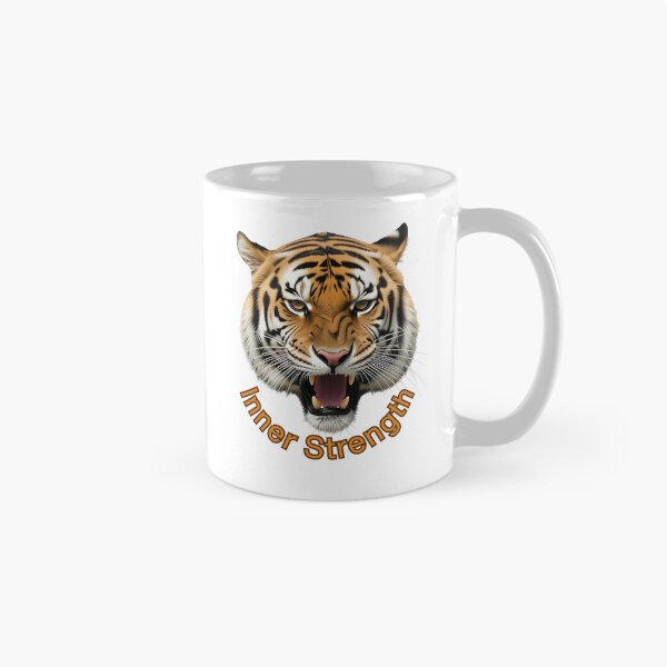 Aperçu de l'œuvre Force intérieure Photo du tigre majestueux créée et vendue par Debsgiftware .