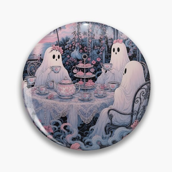 Item preview, Summerween Paradise- Tea in a Summer Garden designed and sold by Shelley Loewnau-Jones Studio.