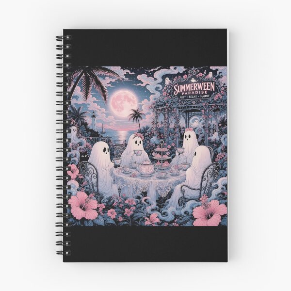 Item preview, Summerween Paradise- Tea in a Summer Garden designed and sold by Shelley Loewnau-Jones Studio.