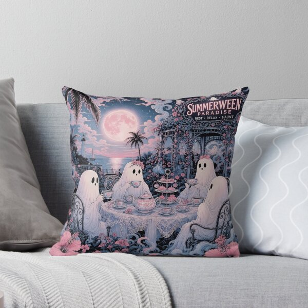 Item preview, Summerween Paradise- Tea in a Summer Garden designed and sold by Shelley Loewnau-Jones Studio.