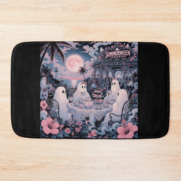 Item preview, Summerween Paradise- Tea in a Summer Garden designed and sold by Shelley Loewnau-Jones Studio.