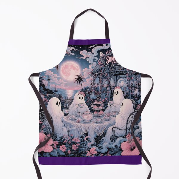 Item preview, Summerween Paradise- Tea in a Summer Garden designed and sold by Shelley Loewnau-Jones Studio.