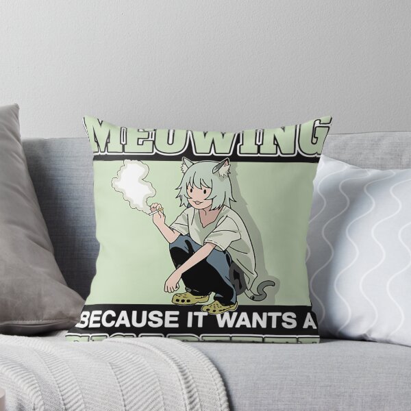 Item preview, Meowing Because It Wants A Cigarette designed and sold by clothesNlife.