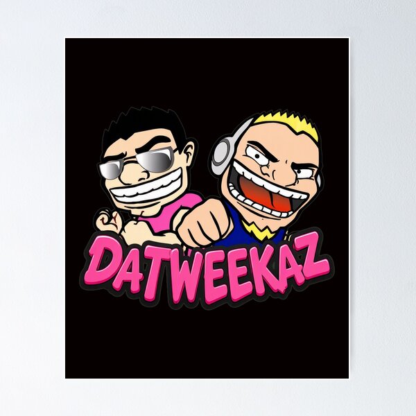 Item preview, Datweekaz Duo Cartoon Characters Pink Blue designed and sold by SilentCosmos.
