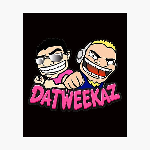 Item preview, Datweekaz Duo Cartoon Characters Pink Blue designed and sold by SilentCosmos.