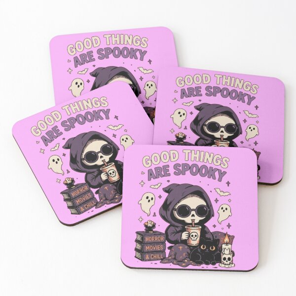 Item preview, Halloween Good Things Are Spooky Horror Movies designed and sold by Fictio ⭐​⭐​⭐​⭐​⭐​.