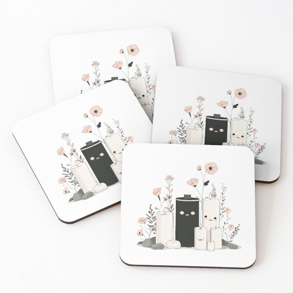 Item preview, Low Battery Mood – Sad Candle Energy Design designed and sold by Alphakenon.