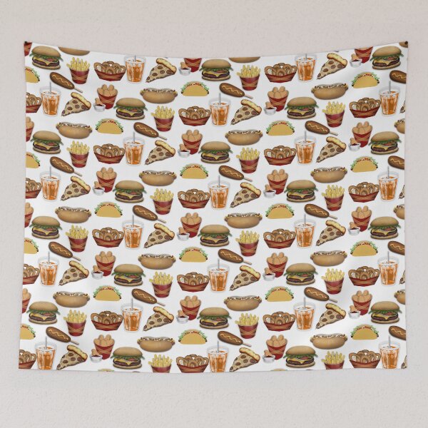 Item preview, 3D Fast Food Hand Drawn Illustrations designed and sold by Candie Witherspoon.