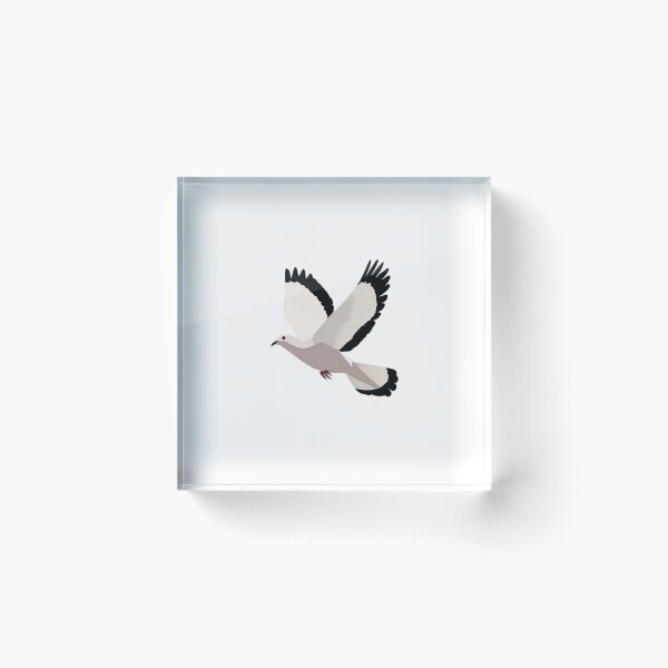 Item preview, Minimalist Flying Dove – Symbol of Peace and Freedom designed and sold by Alphakenon.