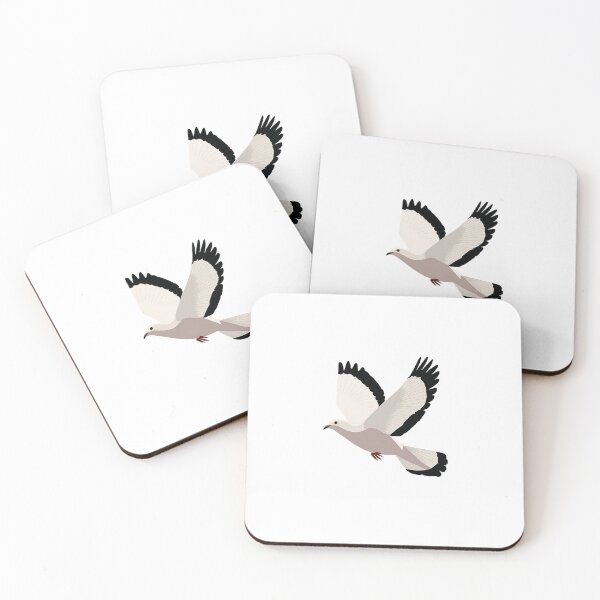 Item preview, Minimalist Flying Dove – Symbol of Peace and Freedom designed and sold by Alphakenon.