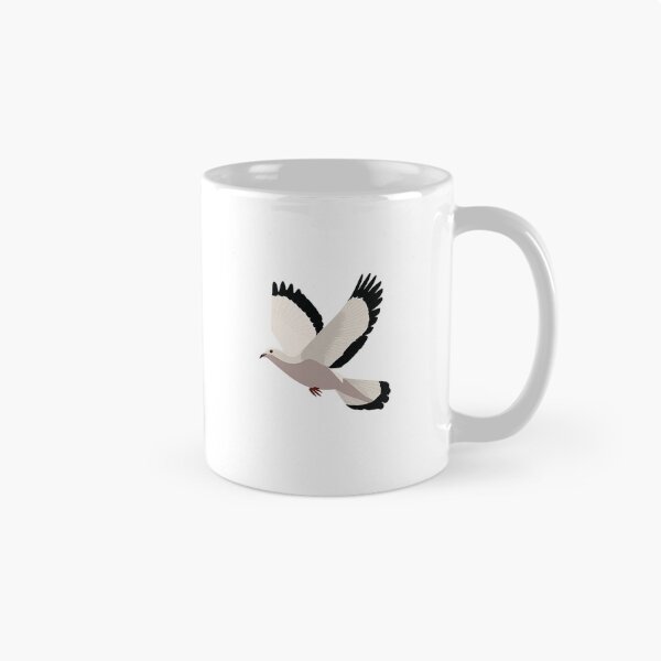 Item preview, Minimalist Flying Dove – Symbol of Peace and Freedom designed and sold by Alphakenon.