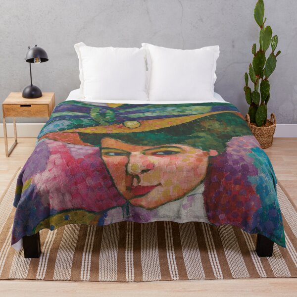 Item preview, Woman with Hat Wall Art, Femme au Chapeau Print, Jean Metzinger Modernist Portrait designed and sold by RickE.