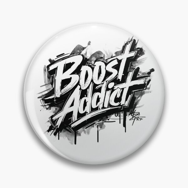 Item preview, Boost Addict – Turbo Graffiti Style Text for Car Enthusiasts designed and sold by Alphakenon.