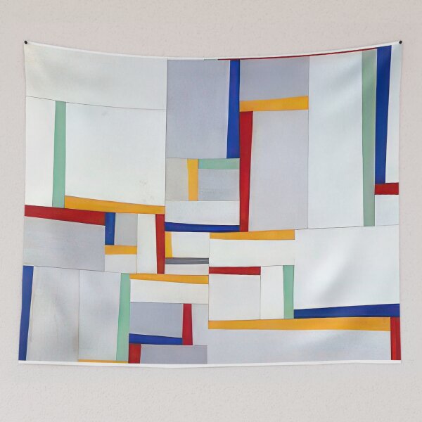 Item preview, Relational painting #9 - 1946 designed and sold by NeonCanvasDream.