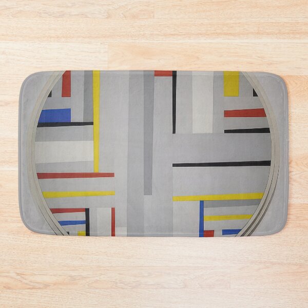 Item preview, Relational painting, tondo - neoplasticism designed and sold by NeonCanvasDream.
