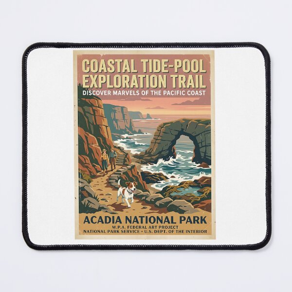 Item preview, Jack Russell Tide-Pool Explorer designed and sold by PictoVibe.