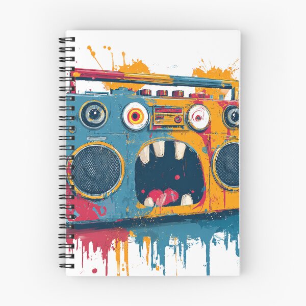 Item preview, Sonic Scream – Monster Boombox Graffiti Explosion designed and sold by Alphakenon.