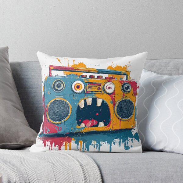 Item preview, Sonic Scream – Monster Boombox Graffiti Explosion designed and sold by Alphakenon.