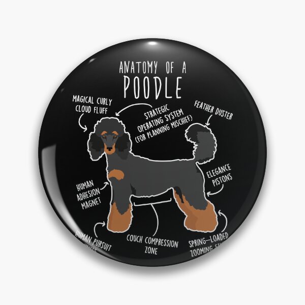 Item preview, Phantom Standard Poodle Dog Anatomy designed and sold by Clara Hollins.