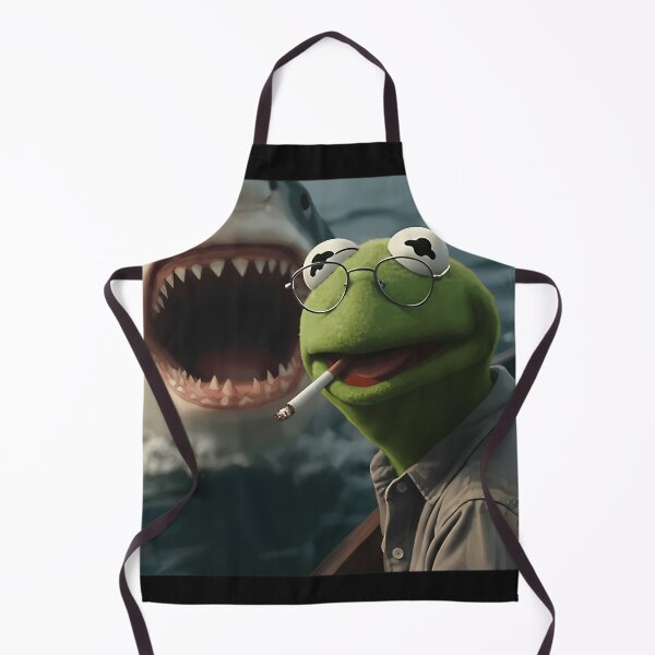 Item preview, Kermit The Frog Smoking Meme designed and sold by Asimism.