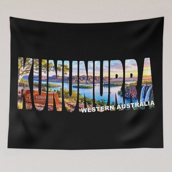 Item preview, KUNUNURRA Western Australia - Kimberley Region Waterfalls Red Rock designed and sold by Adam Gormley.