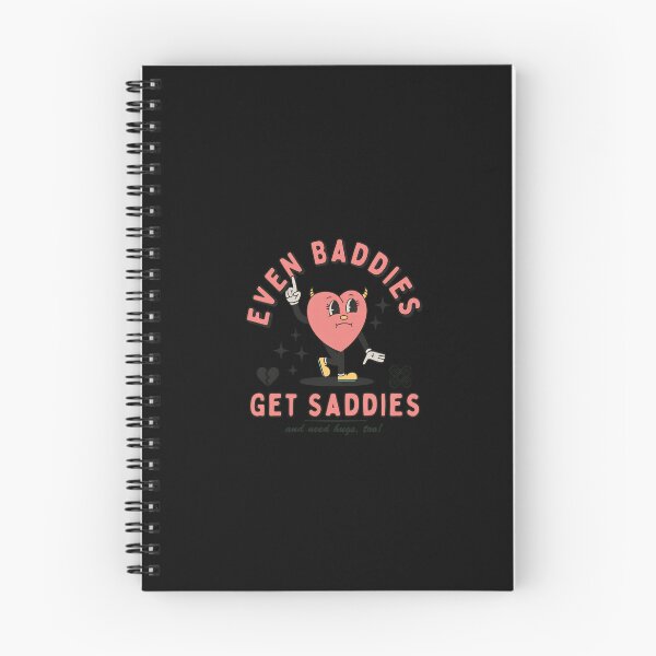 Item preview, Even Baddies Get Saddies Retro Heart Rude-81 designed and sold by ANDREDANIELLA.