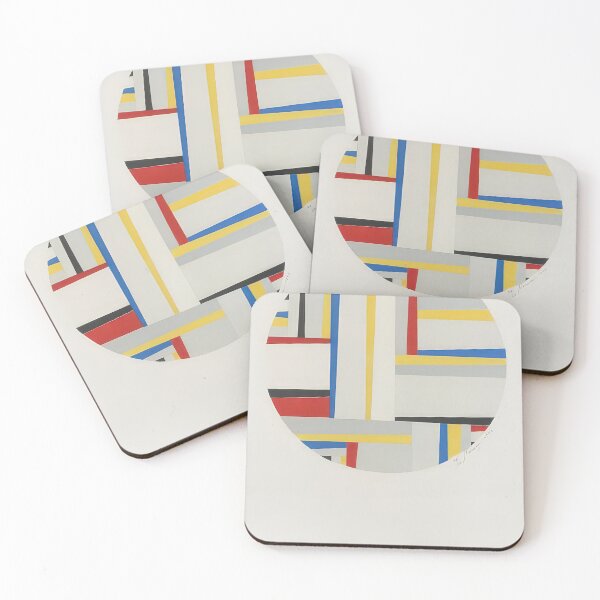 Item preview, Relational painting, tondo #49 - 1952 designed and sold by NeonCanvasDream.