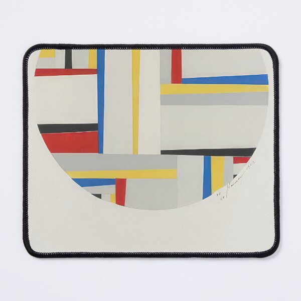 Item preview, Relational painting, tondo #49 - 1952 designed and sold by NeonCanvasDream.