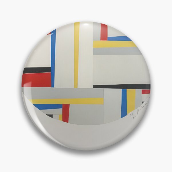 Item preview, Relational painting, tondo #49 - 1952 designed and sold by NeonCanvasDream.