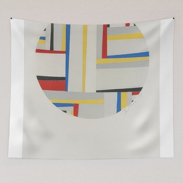 Item preview, Relational painting, tondo #49 - 1952 designed and sold by NeonCanvasDream.